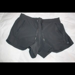 Gray athletic shorts